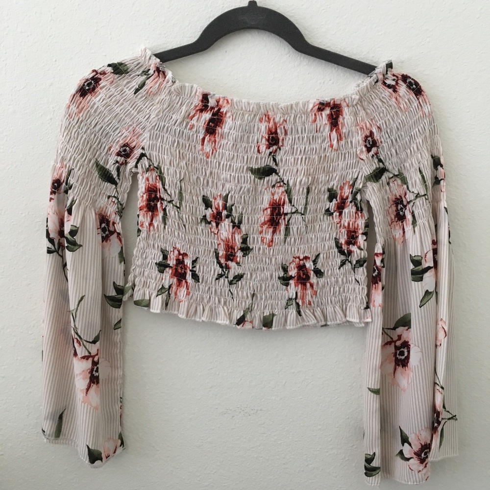 She & Sky Crop Top